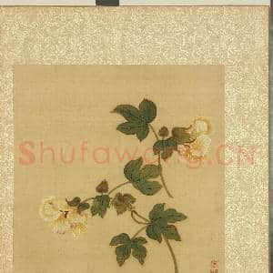清邹一桂花卉画册 册 葵花|2幅|22.65 MB|高清下载