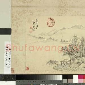 清张鹏翀山水册 册 烟月云林|1幅|9.77 MB|高清下载