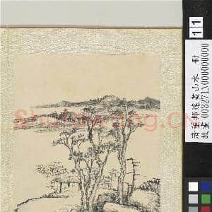 清董邦达画山水 册 空亭待人来|1幅|13.33 MB|高清下载