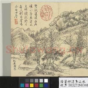 清董邦达画山水 册 林扉萧爽|1幅|13.74 MB|高清下载