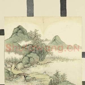 清胡桂夏甸含熏.册.堤岸闲钓故画|1幅|8.32 MB|高清下载