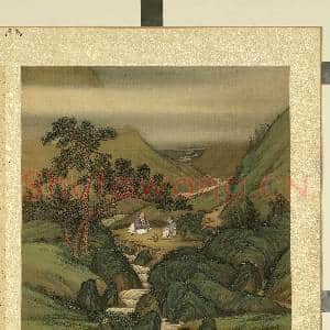 清金玠寿同山岳.册.闲话松坪故画|1幅|10.78 MB|高清下载