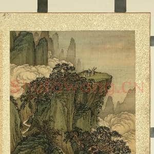 清金玠寿同山岳.册.登高指远故画|1幅|11.09 MB|高清下载