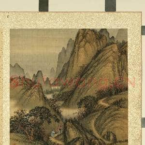 清金玠寿同山岳.册.捧挑如意故画|1幅|11.02 MB|高清下载