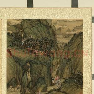 清金玠寿同山岳.册.石壁采芝故画|1幅|11.05 MB|高清下载