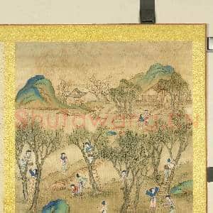 清张师诚跋豳风十二月图说.册.蚕月条桑故画|2幅|21.23 MB|高清下载