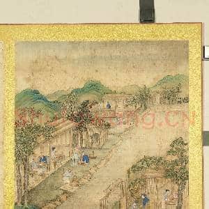 清张师诚跋豳风十二月图说.册.七月食瓜故画|2幅|20.96 MB|高清下载
