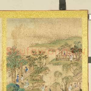 清张师诚跋豳风十二月图说.册.八月载绩故画|2幅|20.77 MB|高清下载
