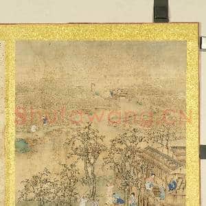 清张师诚跋豳风十二月图说.册.八月剥枣故画|2幅|20.62 MB|高清下载
