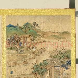 清张师诚跋豳风十二月图说.册.十月蟋蟀故画|2幅|21.55 MB|高清下载