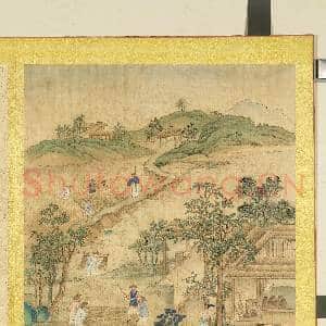 清张师诚跋豳风十二月图说.册.十月获稻故画|2幅|20.87 MB|高清下载