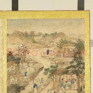 清张师诚跋豳风十二月图说.册.十月涤场故画|2幅|21.19 MB|高清下载