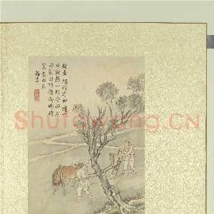 清徐扬绘高宗御题农具十咏.册.田马鞻车故画|1幅|9.51 MB|高清下载