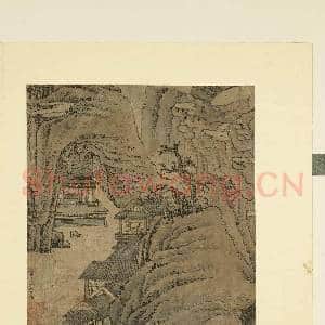 列朝名绘合册.册.宋廉布山崖林屋故画|1幅|8.96 MB|高清下载