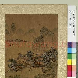 墨林二妙.册.宋陈居中画|2幅|18.94 MB|高清下载