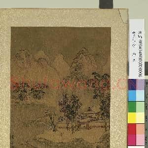 墨林二妙.册.宋陈居中画|2幅|19.31 MB|高清下载
