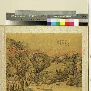 明人集绘.册.清嵇永翼山水故画|1幅|11.8 MB|高清下载