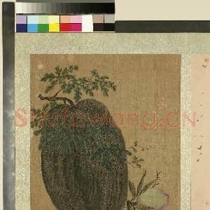 明人花果册.册.明人桃瓜故画|1幅|11.95 MB|高清下载