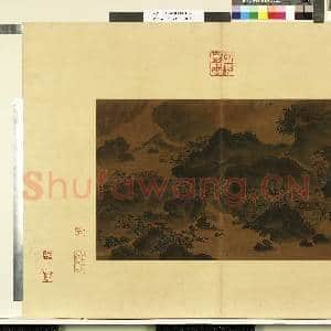 天下名山图(利)册.唐卢鸿锦江图故画|1幅|9.31 MB|高清下载
