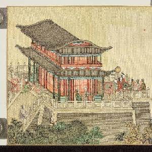 四时欢庆.册.针楼乞巧故画|2幅|25.88 MB|高清下载
