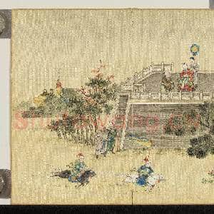 四时欢庆.册.高台试马故画|2幅|25.49 MB|高清下载