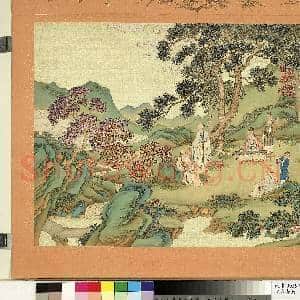 福寿齐天.册.商山四皓故画|2幅|24.25 MB|高清下载