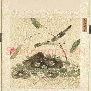 四时和气.册.秋江顾影故画|1幅|10.86 MB|高清下载