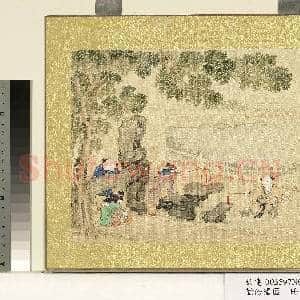 欢洽寰区.册.燃竹图故画|1幅|11.93 MB|高清下载