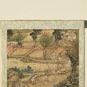御题棉花图(一)册.布种故画|2幅|21.84 MB|高清下载