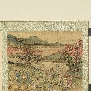 御题棉花图(一)册.采棉故画|2幅|22.24 MB|高清下载