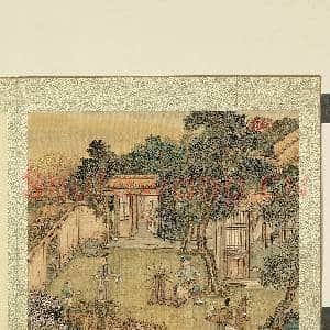 御题棉花图(二)册.纺线故画|2幅|22.44 MB|高清下载