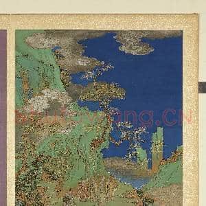 群仙图(一)册.裴元仁得五老赐神术故画|2幅|24.78 MB|高清下载