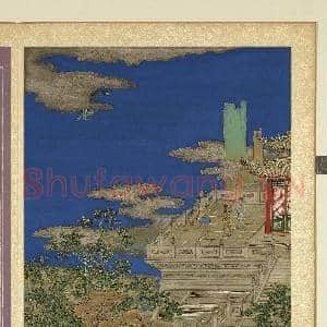 群仙图(一)册.萧綦吹萧致风故画|2幅|23.61 MB|高清下载
