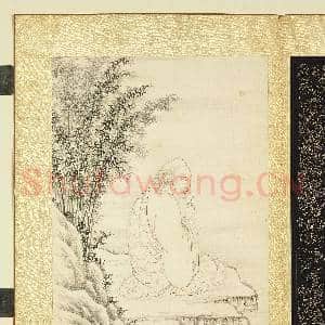 白描十六应真.册.第三拔纳拔西尊者故画|2幅|22.52 MB|高清下载