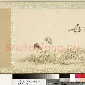 花甲图.册.蝴蝶(十六)故画|1幅|10.34 MB|高清下载