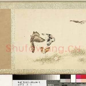 花甲图.册.蝴蝶(十九)故画|1幅|10.21 MB|高清下载