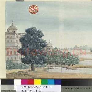 海东测景.册.穹顶楼房故画|1幅|8.99 MB|高清下载