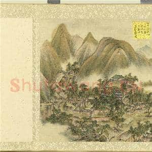 中岳图.册.五乳峰少林寺故画|1幅|11.2 MB|高清下载