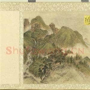 中岳图.册.九龙潭龙泉寺故画|1幅|11.13 MB|高清下载