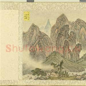 中岳图.册.莲花峰少阳河故画|1幅|11.35 MB|高清下载