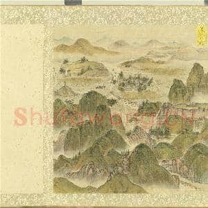 中岳图.册.嵩山北面故画|1幅|11.11 MB|高清下载