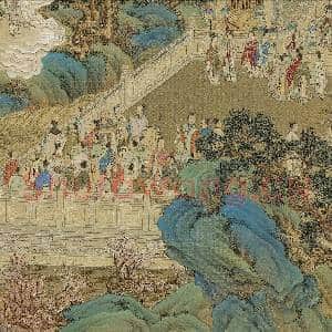天开寿域南极图.册.西池曲宴故画|8幅|101.53 MB|高清下载