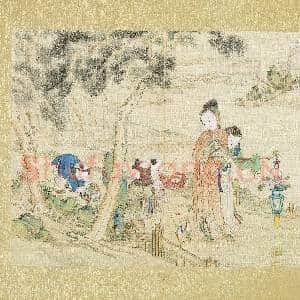 升平乐事图.册.花篮灯故画|2幅|24.12 MB|高清下载