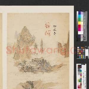 清李世倬墨妙珠林(午)册.四风台故画|2幅|15.79 MB|高清下载