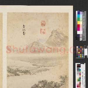 清李世倬墨妙珠林(午)册.青琳台故画|2幅|15.57 MB|高清下载