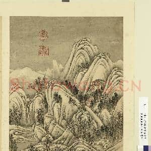 清唐岱画|2幅|21.62 MB|高清下载