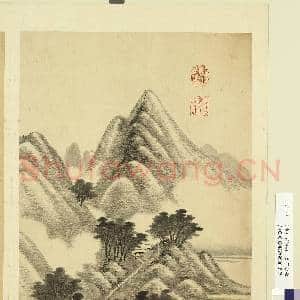 清唐岱画|2幅|20.16 MB|高清下载