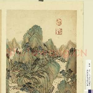 清唐岱画|2幅|21.09 MB|高清下载