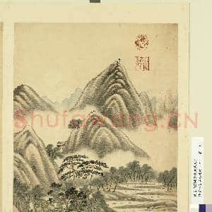 清唐岱画|2幅|20.5 MB|高清下载
