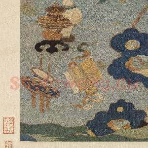 宋缂丝文房清玩.轴故丝|4幅|57.2 MB|高清下载